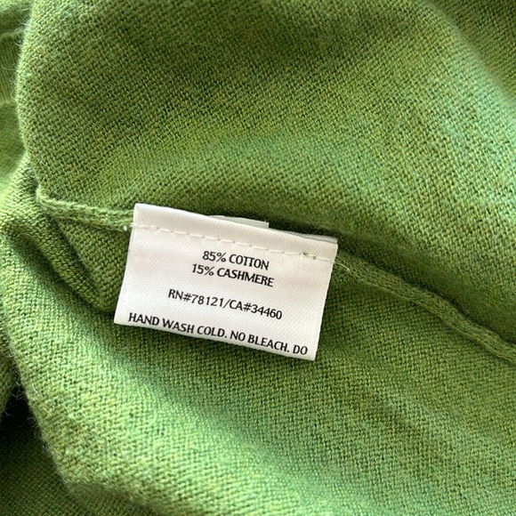 Eileen Fisher Cashmere tank, size L Petite - Picture 4 of 4